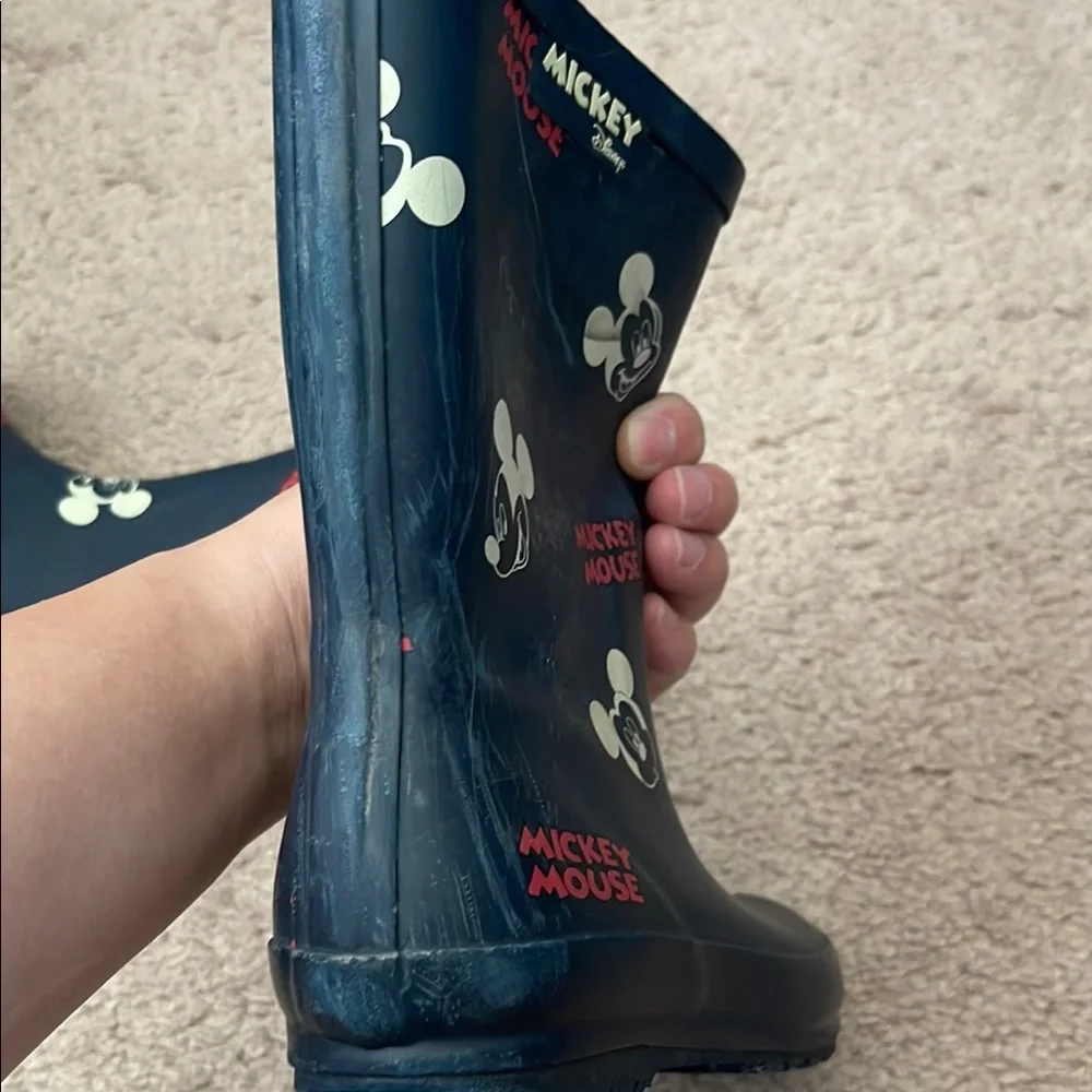 Zara Mickey Mouse Kids Rain Boots